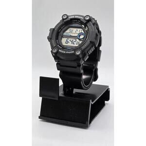 Casio WS-1300H-1AV, Tide Graph/Moon Phase Resin Watch, 3 Alarms,10 Year Battery
